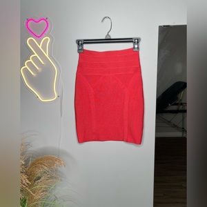 Bebe HighWaist Bandage Skirt